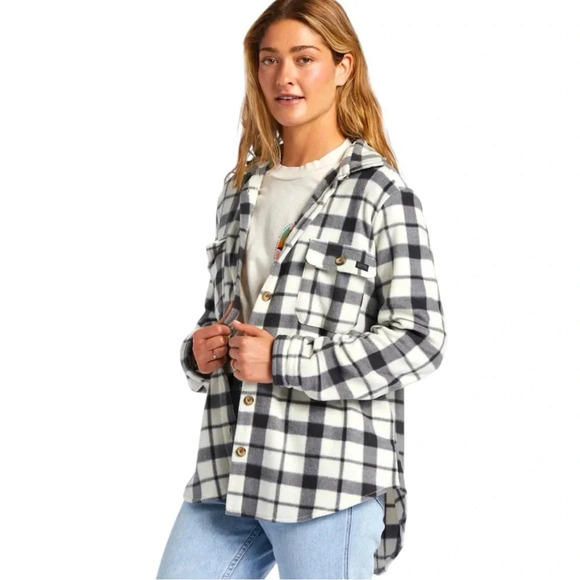 Billabong A/Div Forge Fleece Flannel Shacket - Picture 3 of 6
